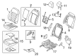 Diagram for 2019 Ford SSV Plug-In Hybrid Seat Cover - KS7Z-5462900-AB