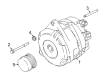 Diagram for 2022 Lincoln Navigator Alternator - NL1Z-10346-A