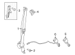 Diagram for 2021 Ford Transit Seat Belt - MK4Z-14611B08-AA