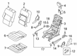 Diagram for Ford Police Interceptor Utility Seat Cushion - LB5Z-7863841-B