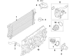 Diagram for 2021 Ford Bronco Fan Blade - MB3Z-8C607-J