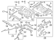 Diagram for Ford Mustang Floor Pan - PR3Z-6311160-A