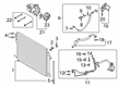 Diagram for 2022 Lincoln Aviator Evaporator - L1MZ-19860-AC