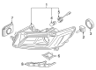 Diagram for Lincoln Continental Headlight - GD9Z-13101-E