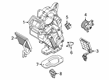 Diagram for 2022 Ford Police Interceptor Utility Evaporator - L1MZ-19860-CC