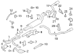 Diagram for 2022 Lincoln Navigator Exhaust Flange Gasket - ML3Z-5C226-A