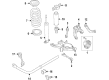 Diagram for Ford Edge Shock Absorber - K2GZ-18125-Z