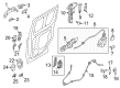 Diagram for Ford Transit Connect Door Lock Actuators - DT1Z-61264A26-AV