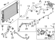 Diagram for Ford Thermostat - 1X4Z-8575-B