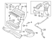 Diagram for 2022 Ford Maverick Air Filter - LX6Z-9601-A