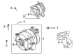 Diagram for 2022 Ford F-250 Super Duty Alternator - LC3Z-10346-B