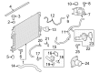 Diagram for Ford Edge Thermostat - K2GZ-8575-C