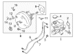 Diagram for Lincoln Brake Booster Vacuum Hose - JL3Z-2420-AA