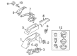 Diagram for 2020 Ford Transit Parking Brake Cable - LK4Z-2A635-C