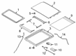 Diagram for 2023 Ford Explorer Sunroof - LB5Z-78500A18-B