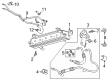 Diagram for 2021 Lincoln Navigator Automatic Transmission Oil Cooler Line - JL3Z-7890-G