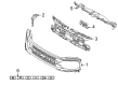 Diagram for Ford Bronco Sport Grille - M1PZ-8200-EBPTM