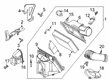 Diagram for Ford F-350 Super Duty Air Filter Box - LC3Z-9600-G