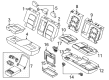 Diagram for Ford Bronco Sport Seat Cushion - M1PZ-7863840-A