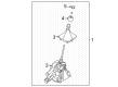 Diagram for 2022 Ford Bronco Shift Linkage Boot - MB3Z-7277-A