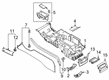 Diagram for Lincoln Aviator Center Console Base - LC5Z-78045B30-AA