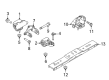 Diagram for 2022 Ford F-150 Motor And Transmission Mount - ML3Z-6038-U