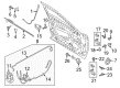 Diagram for 2020 Lincoln Continental Door Lock Cylinder - GD9Z-5421991-B