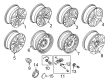 Diagram for 2023 Ford F-150 Spare Wheel - KL3Z-1007-F