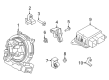 Diagram for 2021 Ford Bronco Air Bag Control Module - MB3Z-14B321-G