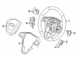 Diagram for Ford Edge Steering Wheel - GT4Z-3600-ZA