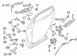 Diagram for 2023 Lincoln Nautilus Door Handle - MA1Z-5426605-BCPTM