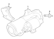 Diagram for 2024 Ford Mustang Starter - PR3Z-11002-A