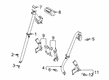 Diagram for 2022 Lincoln Aviator Seat Belt - LC5Z-78611B09-AH