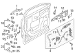 Diagram for Lincoln Nautilus Window Regulator - FA1Z-5823200-D