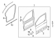 Diagram for 2023 Ford Transit Connect Door Seal - DT1Z-6120530-D