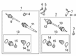 Diagram for 2021 Ford Transit Connect CV Boot - KV6Z-3A331-F