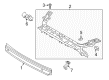 Diagram for Ford Mustang Radiator Support - FR3Z-8A284-E