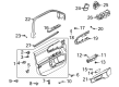 Diagram for 2023 Ford Bronco Sport Door Handle - LJ6Z-5822601-A