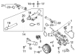 Diagram for 2023 Ford F-150 Water Pump Gasket - ML3Z-8507-D