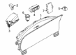 Diagram for 2021 Lincoln Aviator Speedometer - LC5Z-10849-C