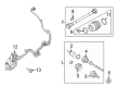 Diagram for 2022 Lincoln Navigator CV Boot - ML3Z-4421-A