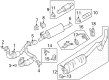 Diagram for 2021 Ford F-250 Super Duty Exhaust Hanger - LC3Z-5260-A