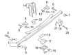 Diagram for 2024 Ford F-250 Super Duty Leaf Spring Bushing - PC3Z-5781-B