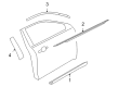 Diagram for Ford Police Interceptor Sedan Weather Strip - AG1Z-5421453-A