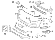 Diagram for 2024 Ford Edge Bumper - KT4Z-17757-CAPTM