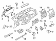 Diagram for 2020 Ford Ranger Instrument Cluster - KB3Z-10849-C