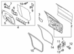 Diagram for 2020 Ford Fusion Weather Strip - DS7Z-5420708-B