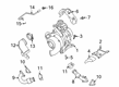 Diagram for 2021 Ford F-250 Super Duty Turbocharger - LC4Z-6K682-A