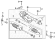 Diagram for Ford Mustang Rack And Pinion - LR3Z-3504-R