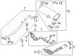 Diagram for 2021 Ford Bronco Exhaust Flange Gasket - MB3Z-5C226-D